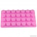 Mujiang 28-cavity Emoji Emoticon Cake Moulds Smiley Silicone Candy Baking Chocolate Molds Pack of 2 - B072J4HSW3